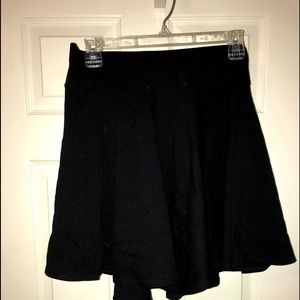 black wet seal skater skirt
